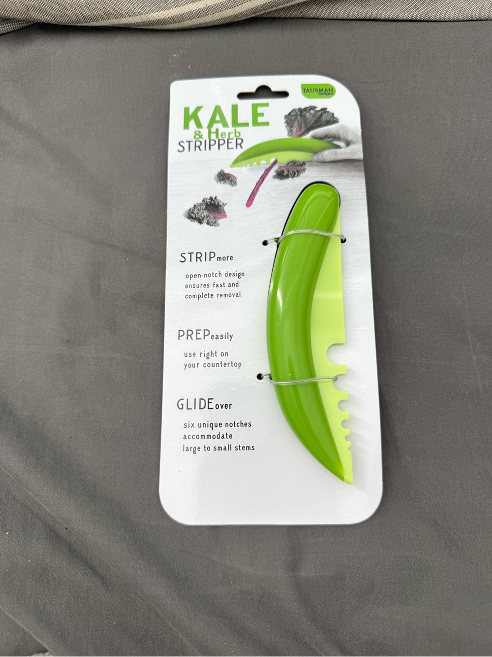 Talisman Designs Kale & Herb, Stripper Woody Herbs Leafy Greens Large Small Stem